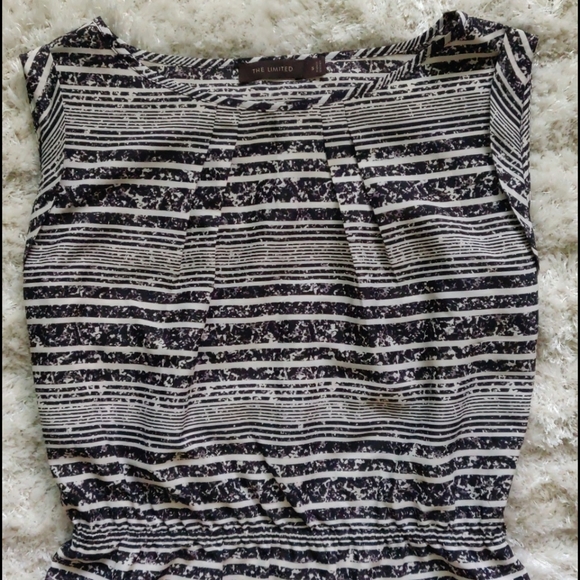 EUC Sleeveless striped sheath dress - Picture 2 of 4